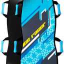 Sunlite Sports 45 Snow Sled  Foldable or Foam Style Toboggan for Kids & Adults, Reinforced Bottom, Durable Stitching & Ergonomic Handles  Lightweight & Portable Winter Sled (2.2) Arctic Breeze 45" Foldable Sled Gift Version)