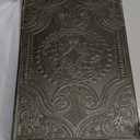 Decorative Book Box Vintage Style Fake Box - Faux Leather Embossing Box,12" Large Size Retro Green Book Storage Box 2-06