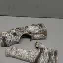 Reptile Hide Caves Simulation Tree Hideout, Hideout Shelter Sleep Cave is Decorated for Arboreal Reptile, Snake, Leopard Gecko, Lizard, Salamander, Hermit Crab Aquarium, Pattern Name: E-Large