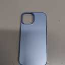 TORRAS Slim Fit Designed for iPhone 15 Case, [Ultra Thin as No Case on][Velvety Touch] Sturdy Protective Cover with Anti-Scratch Hard Plastic Super Slim Phone Case for iPhone 15 (6.1"), Blue