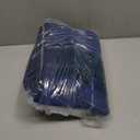 OLANLY Memory Foam Long Bathroom Rugs Runner 47x17, Super Soft Absorbent Bath Mat, Quick Dry, Machine Washable Shower Floor Rugs, Bathmat Carpet, Bathroom Home Decor Accessories, Navy Blue