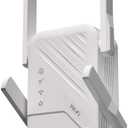 2026 WiFi Extender Signal Booster, Long Range WiFi Repeater with Ethernet Port, Wireless Router Amplifier,Wide Compatibility