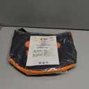 JOYIN 2 PCS Halloween Trick or Treat Bags, 6 X 9 Orange Pumpkin Candy Bucket for Trick or Treating, Black Reusable Bat Goody Tote Bucket, Portable Felt Baskets for Kids Halloween Party Favor Supplies