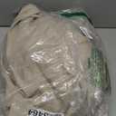 Taupe Burlywood Pinch Pleat Linen Curtains 120 Inches Long 60 Inch Wide for Patio Sliding Door Light Filtering Semi Sheer Pleated Drapes Back Tab Extra Wide 60 x 120 Curtain for Living Dining Room