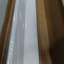 LazBlinds No Tools No Drill 1" Vinyl Mini Blinds, Cordless Blinds for Windows, Light Filtering Horizontal Window Blinds & Shades, 33" W x 36" H, White