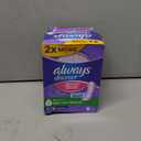 Always Discreet Incontinence Panty Liners for Bladder Leaks, Size 2, Very Light Absorbency, 120 Count