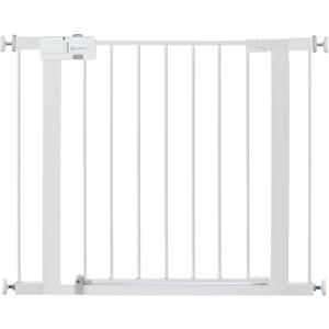 Safety 1st Easy Install Walk Thru Baby Gate for Doorway With Door, Dog Gates, Fits 29"-38", Easy Install 28" Tall, White