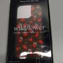 Wildflower Cases - Compatible with iPhone 14 Pro Max| Protective Black Bumper, 6.5ft Drop Test Certified, Women Owned Small Business | Brown Fruit Aesthetic Red Trendy | Chocolate Cherries