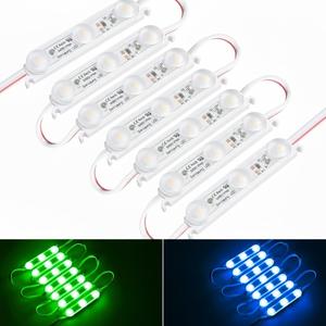 30Pack Green LED Module Replacement Lights for Inflatables, IP68 Waterproof 12V Low Voltage LED String for Themed Christmas/Halloween Blow Up Decorations & Commercial Signage DIY (30pcs)