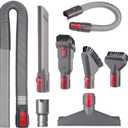 ForDyson Gen5 V15 V12 V8 V11 V10 V7 Attachments Kit  All Attachments, Dryer Nozzle, Extension Hose, Crevice Tool, Mattress Brush, Dust Brush, Stiff Brush, Lint & Wrinkle Tool