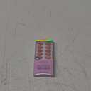 BTArtbox Press On Nails Short - Pink Cat Eye Almond Press On Nails with Glue for Women, Opaque Soft Gel Glue On Nails in 16 Sizes - 32 Stick On Nails Kit, Tassel Shine