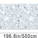 IVN Peel and Stick Wallpaper Border 4x196 Inch Blue Silver Crystal Mosaic Pattern Self Adhesive Decorative Wall Trim Accent Strip for Bedroom Kitchen Living Room Mirror Frame Bold Gothic Home Decor (Crystal Ice Diamond)