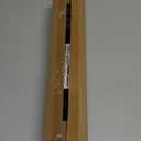 GXOACKJ 2 Pack Black Curtain Rods for windows 32 to 48 inch, 5/8 inch Splicing Heavy Duty Metal Curtain Rod Set with Brackets