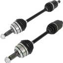 SCITOO CV Axle Shaft Assembly Front Left Right for Acura TSX 2.4L,for Honda for Accord 2.4L,for Honda Civic 1.8L 2008-2014 66-4250 66-4251 2PCS