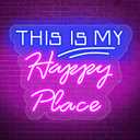 Neon Lighting for Wall Decor, LED Lights Sign USB Powered Light Up with Switch for Party, Office, Kids Room, Birthday Party, Game Room, Wedding Decor, Birthday Party Gift, Gift for Girl Boys., 14"