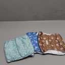 Wegreeco Washable Male Dog Belly Band - Pack of 3 - Washable Male Dog Belly Wrap, Large Doggie Diapers for Doggy Puppy (Bone, Large)