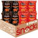 Doritos Protein Tortilla Chips, 2 Flavor Variety Pack, 1.3 oz Bags (8 Pack) | 13g Protein, No Colors from Artificial Sources, No Artificial Flavors, Nacho Cheese, Sweet & Tangy BBQ (EXP 10/20/26)