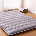 Jzbearapt Premium Foam Japanese Floor Mattress Futon Mattress,100% High Density Comfortable Foam, Thicken Tatami Mat Sleeping Pad, Portable Kids Adults Sleeping Mats for Guest Room, Dormitory