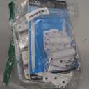Wright Products V226WH Spring Loaded Door 2PK Self Closing Hinge, White