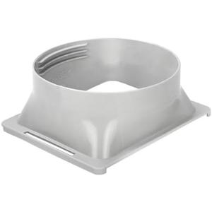5.9 inch Portable Air Conditioner Hose Extention Coupler Square to Round Window Adapter, A/C Unit Tube Connector, Mobile Air Conditioning Accessories