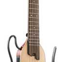 Donner Acoustic Electric Guitar HUSH I PRO Travel Guitar with Multiple Effect Modes Smart Guitarra Kit of Earphone, Gig Bag, Strap, Charging Cable