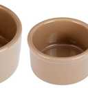 Kaytee Stoneware Ceramic Pet Hamster Bowl, Brown, 4-Inch