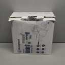 Westinghouse Electric Snuggle Throw Blankets with Foot Pocket, Wearable Heated Blanket with Sleeves, 6 Heating Levels & 2 to 10 Hours Heating Time Settings, 50 x 70"+18", Light Grey