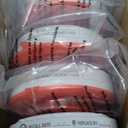 Kidde Hardwired Smoke Detector, AA Battery Backup, Interconnectable, LED Warning Light Indicators, 4 Pack