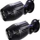 AQUANEAT 2 Pack Aquarium Circulation Pump,800 GPH Fish Tank Powerhead, Saltwater Wave Maker, Submersible Water Pump with Suction Cup (800 GPH)