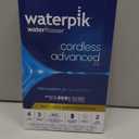 Waterpik Cordless Advanced 2.0 Water Flosser For Teeth, Gums, Braces, Dental Care With Travel Bag and 4 Tips, ADA Accepted, Rechargeable, Portable, and Waterproof, Blue WP-583