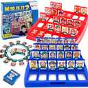 Who is It? - Classic Family Guessing Board Game for Kids & Adults, Fun Puzzle Game for Travel, Parties & Game Night