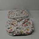 2 Pcs 30 Gallon Collapsible Pop up Trash Can Portable Camping Garbage Can with Zippered Lid Rv Reusable Camping Trash Bag Laundry Hamper for Camping Yard Waste Bag Leaf Bag Toy Bin