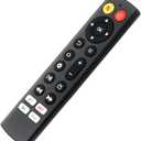 4 x Replacement Compatible with All Insignia Toshiba Smart TVs with 4 Shortcut Buttons(No Voice funtion)