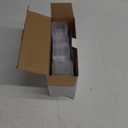 HOMIP 60Pack 4oz Plastic Dessert Cups with Lids and Spoons, Mini Plastic Parfait Cups for Parties, Clear Square Cups for Appetizer Cake Ice-cream