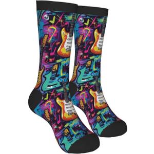Alien Funny Socks Novelty Crew Socks For Women Men