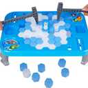 DR.DUDU Ice Breaker Game Save Penguin On Ice Block Family Funny Game Penguin Trap Activate Game Children's Day Gifts, Small