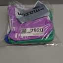 Wegreeco Washable Dog Diapers - Washable Male Dog Belly Wrap- Pack of 3 - (Blue,Green,Purple,Large)