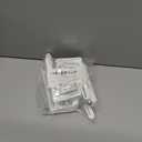 2 x TonGass 4-Pack RV Curtain Holders with Screws (White)  Camper & Motorhome Curtain Clips for Window Drapes, Heavy-Duty Plastic Retainers for RV, Boat, and Trailer Curtains