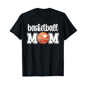 Basketball Mom | Basketball Mother of A Basketball Player T-Shirt Medium