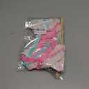 2 x 6Pcs Happy Easter Cake Toppers Easter Pennant Paper Triangle Flags with Ribbons Easter Party Table Centerpiece Decoration Supplies (Black)