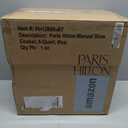 Paris Hilton 6-Quart Manual Slow Cooker, Features Three Settings (Low, High, Warm), Naturally Nonstick and Dishwasher Safe Stoneware Insert, Family Sized Capacity, Pink