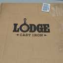 Lodge Seasoned Cast Iron Skillet - Frying Pan for the Stove, Grill or Campfire - Cooks Evenly - Features Easy-Grip Teardrop Handle - Non-Toxic, Nonstick & Long-Lasting - 15 Inches