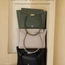 LOVEVOOK Laptop Bag for Women Soft Leather Work Bag, Office Shoulder Tote Purse Professional Briefcase with Flap Design