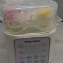 Baby Bottle Warmer 9-in-1 Multifuntion Breast Milk Warmer, Fast Baby Food Heater and Defrost Warmer with Timer for Twins, LCD Display Accurate Temperature Adjustment, 24H Constant Mode (Bright White)