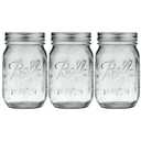 Ball Pint Mason Jar, Regular Mouth, 12 oz (3 Count)