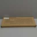 Typewriter Style Mechanical Gaming Keyboard RGB Backlit Wired with Blue Switch Retro Round Keycap 104 Keys Keyboard (Blue 104 Keys LED)