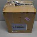 Pleated Table Lamp, Set of 2 Table Lamps for Bedroom, Bedside Lamps for Nightstand with Linen Lampshade, Modern Lamp for Bedroom Home Office Decor, Gold