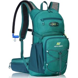 N NEVO RHINO Hydration Backpack, 18L Multipurpose Hiking Backpack with 3L Water Bladder, Water Backpack Insulated Hydration Pack Ideal for Hiking and Cycling