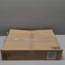 2 Pack Large Storage Boxes with Lids and Handles, Collapsible Linen Storage Bins Organizer Containers Baskets Cube with Removable Divider for Home Bedroom Closet Office (Coffee, Large)