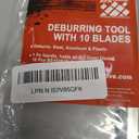 Deburring Tool Burr Removal Blade, Alloy Deburring Tool Set, Rotary Burr Removal Blades for Metal, Resin, PVC Pipes, Copper, Plastic and 3D Printed Model